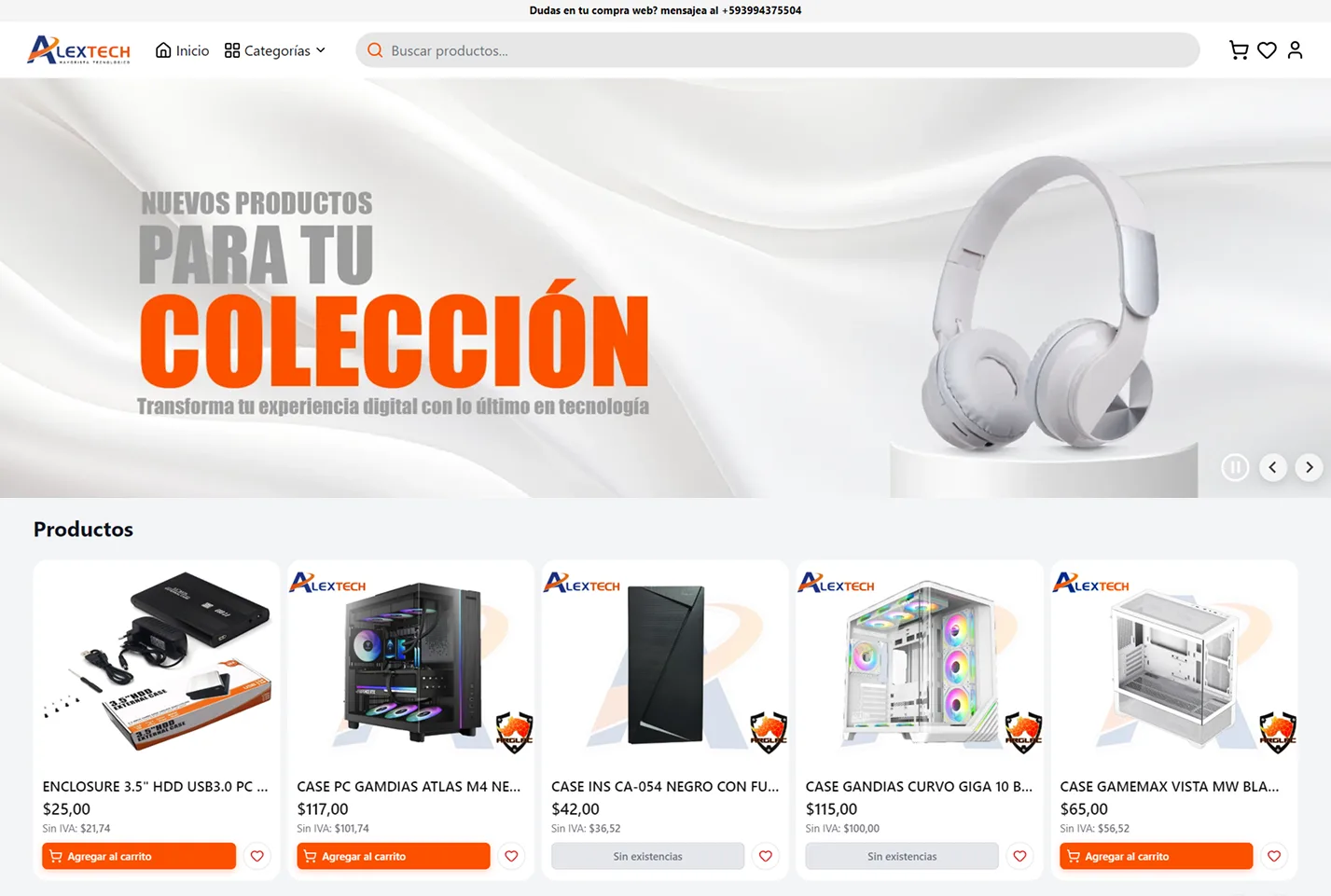 Vista de AlexTech